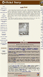 Mobile Screenshot of orlickehory.net
